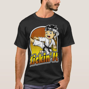 Geschenke für Kampfkunst Karate für Boys Kickin It T-Shirt