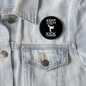 Geschenke für Karate Taekwondo Künstler Button (Beispiel)