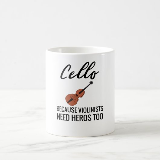 Geschenke für Kello-Spieler| Cellist Cello Orchest Kaffeetasse (Mittel)