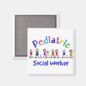 Geschenke für Kinderarbeiter Magnet (Vorderseite/Rückseite)