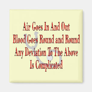 Geschenke für Krankenpflege/Atemtherapie Magnet