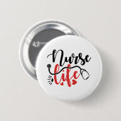 Geschenke für Krankenpflege Button (Vorne & Hinten)