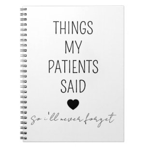 Geschenke für Krankenpflege im Krankenblatt, neue  Notizblock