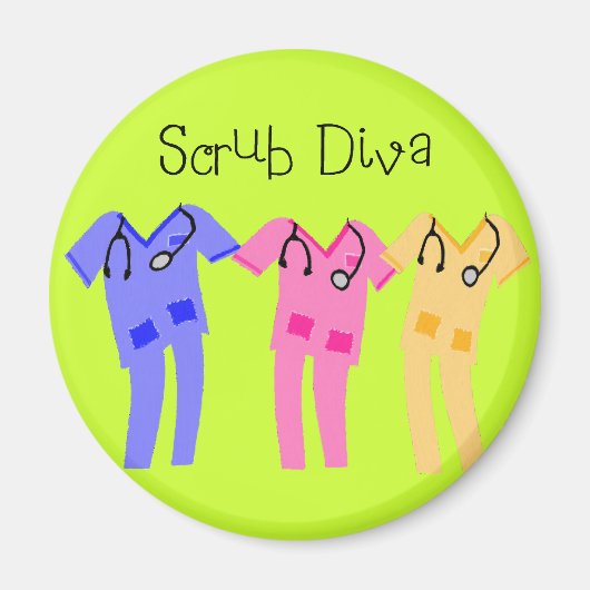 Geschenke für Krankenpfleger oder medizinisches Sc Magnet (Vorne)