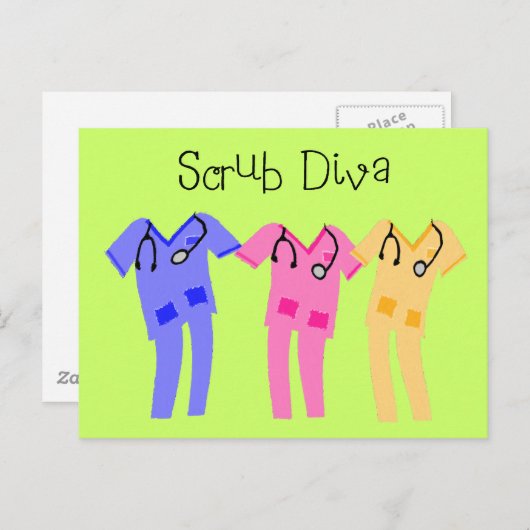 Geschenke für Krankenpfleger oder medizinisches Sc Postkarte (Vorne/Hinten)