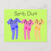 Geschenke für Krankenpfleger oder medizinisches Sc Postkarte (Vorderseite)