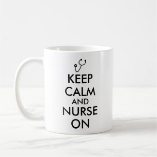 Geschenke für Krankenschwestern behalten Ruhe und Kaffeetasse