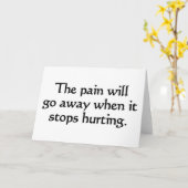 Geschenke für Krankenschwestern und Patienten Karte (Gelbe Blume)