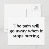 Geschenke für Krankenschwestern und Patienten Postkarte (Vorne/Hinten)