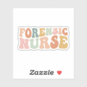 Geschenke für kriminaltechnische Krankenpflege, fo Aufkleber (Blatt)