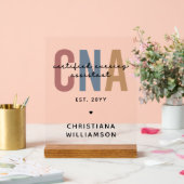 Geschenke für kundenspezifische CNA Retro zertifiz Acrylschild (Hochzeit)