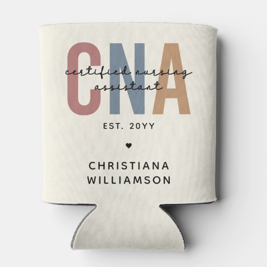 Geschenke für kundenspezifische CNA Retro zertifiz Dosenkühler (Rückseite)