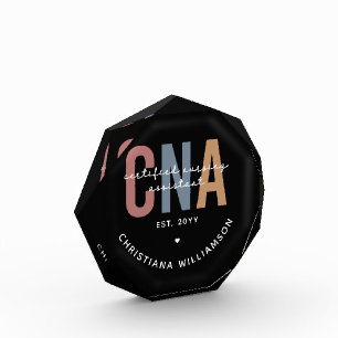 Geschenke für kundenspezifische CNA Retro zertifiz Fotoblock