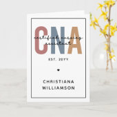 Geschenke für kundenspezifische CNA Retro zertifiz Karte (Gelbe Blume)