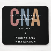 Geschenke für kundenspezifische CNA Retro zertifiz Mousepad (Vorne)