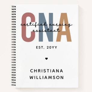 Geschenke für kundenspezifische CNA Retro zertifiz Notizblock