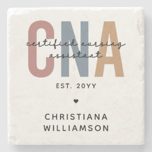 Geschenke für kundenspezifische CNA Retro zertifiz Steinuntersetzer