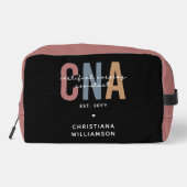 Geschenke für kundenspezifische CNA Retro zertifiz Waschbeutel (Rückseite)