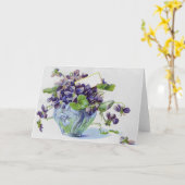 Geschenke für Lächeln Karte (Gelbe Blume)