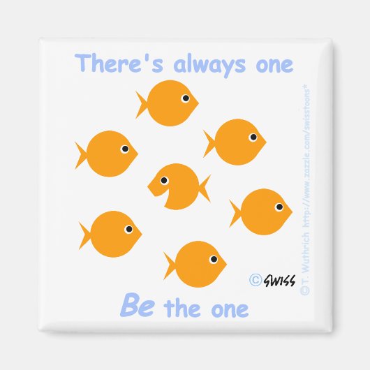 Geschenke für Lehrer mit Inspiration Magnet (Vorne)