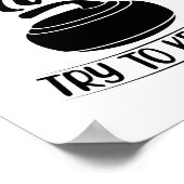 Geschenke für Mädchen | Curler Sports Team Coach Poster (Ecke)