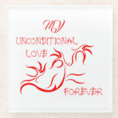 GESCHENKE FÜR MAMA, SCHWESTER, DAUGHTER, FREUND, F GLASUNTERSETZER (Vorderseite)