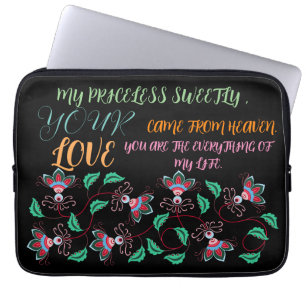 GESCHENKE FÜR MAMA, SCHWESTER, DAUGHTER, FREUND, F LAPTOPSCHUTZHÜLLE