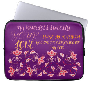 GESCHENKE FÜR MAMA, SCHWESTER, DAUGHTER, FREUND, F LAPTOPSCHUTZHÜLLE