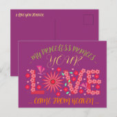 GESCHENKE FÜR MAMA, SCHWESTER, DAUGHTER, FREUND, F POSTKARTE (Vorne/Hinten)