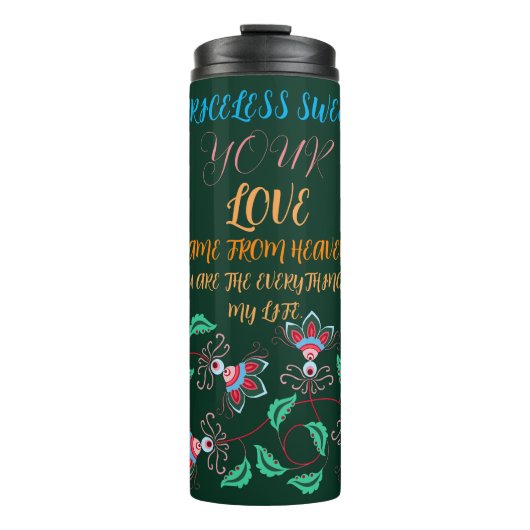 GESCHENKE FÜR MAMA, SCHWESTER, DAUGHTER, FREUND, F THERMOSBECHER (Vorderseite)