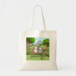 Geschenke für Männer Boris und Natasha Grafik für Tragetasche