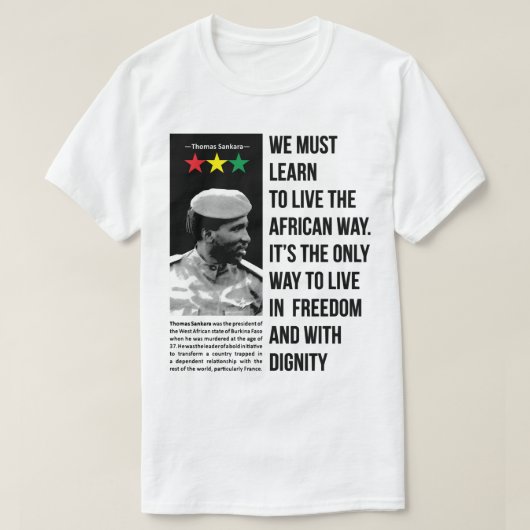 Geschenke für Männer Che Guevara Thomas von Sankar T-Shirt (Design vorne)