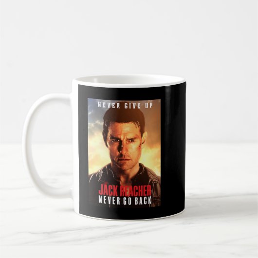 Geschenke für Männer Jack Reacher Video-Film Serie Kaffeetasse (Links)