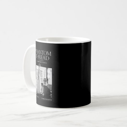 Geschenke für Männer Phantom Thread Kaffeetasse (Vorderseite Links)