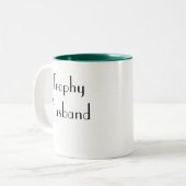 Geschenke für Männer - Trophäe Husband-Tasse Zweifarbige Tasse (Vorderseite Links)