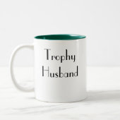 Geschenke für Männer - Trophäe Husband-Tasse Zweifarbige Tasse (Links)