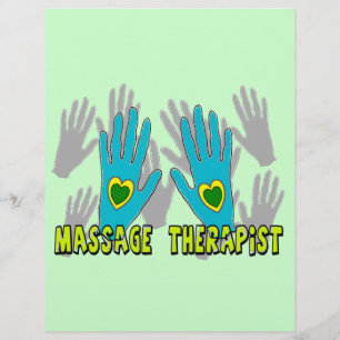 Geschenke für Massage-Therapeuten Flyer