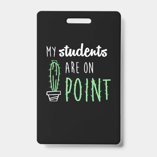 Geschenke für meine Schüler Ausweis (Vorderseite)