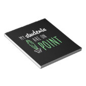 Geschenke für meine Schüler Notizblock (angewinkelt)