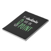 Geschenke für meine Schüler Notizblock (Rotiert)