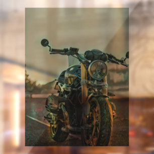 Geschenke für Motorradfahrer Fensteraufkleber