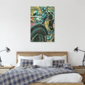 Geschenke für Motorradfahrer Leinwanddruck (Insitu (Schlafzimmer))