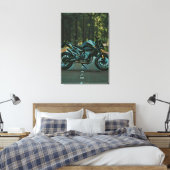 Geschenke für Motorradfahrer Leinwanddruck (Insitu (Schlafzimmer))