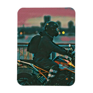 Geschenke für Motorradfahrer Magnet