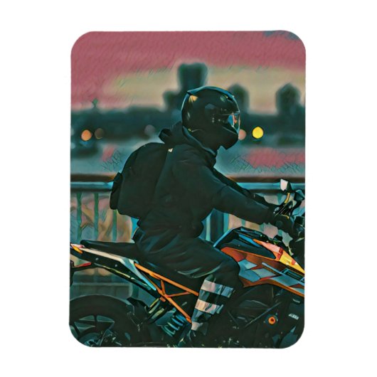 Geschenke für Motorradfahrer Magnet (Vertikal)