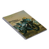 Geschenke für Motorradfahrer Notizblock (Rechte Seite)