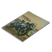 Geschenke für Motorradfahrer Notizblock (Linke Seite)