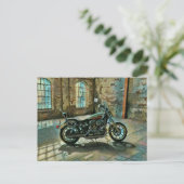 Geschenke für Motorradfahrer Postkarte (Stehend Vorderseite)