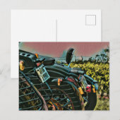 Geschenke für Motorradfahrer Postkarte (Vorne/Hinten)