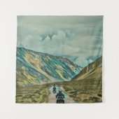 Geschenke für Motorradfahrer Wandteppich (Vorderseite)